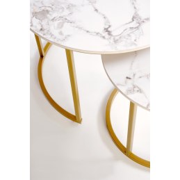 GILDA – zestaw 3 nowoczesnych ław do salonu