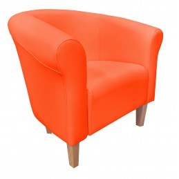 Fotel Milo D20 pomarańczowy...