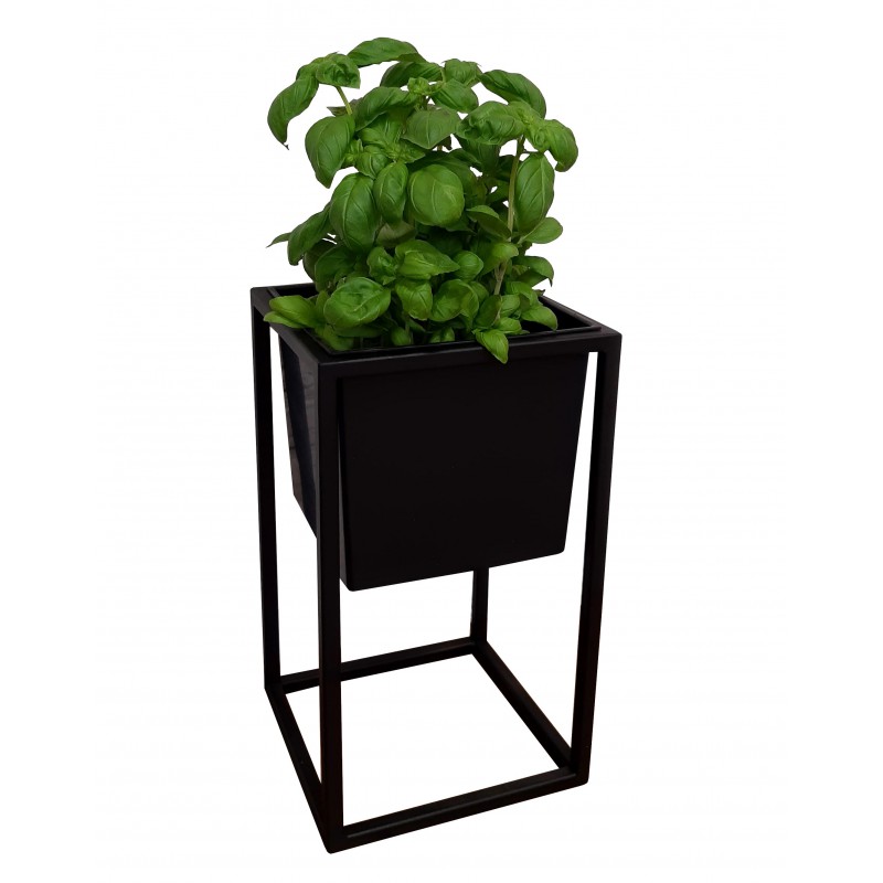 Kwietnik stojący metal LOFT stojak na kwiaty