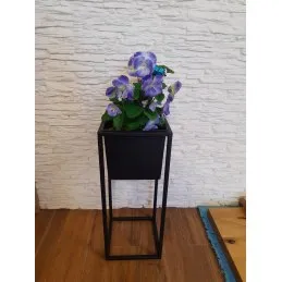Kwietnik stojący metal LOFT stojak na kwiaty