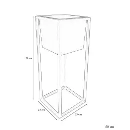 Kwietnik stojący metal LOFT stojak na kwiaty