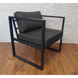 Zestaw mebli ogrodowych sofa + 2 fotele + stolik