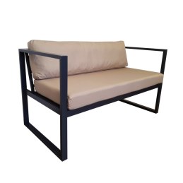 Zestaw mebli ogrodowych sofa + 2 fotele + stolik