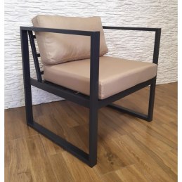 Zestaw mebli ogrodowych sofa + 2 fotele + stolik
