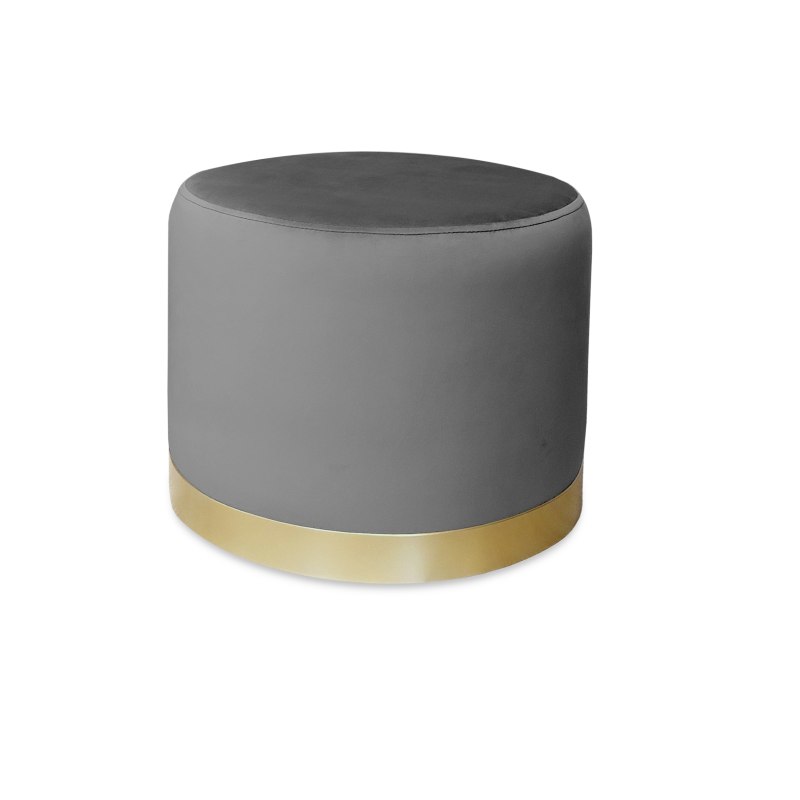 Pufa OLA LOFT BL06 – ławka i podnóżek biały metal