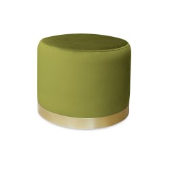 Pufa OLA LOFT BL06 – ławka i podnóżek biały metal