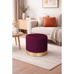 Pufa OLA LOFT BL06 – ławka i podnóżek biały metal