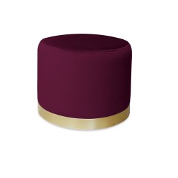 Pufa OLA LOFT BL06 – ławka i podnóżek biały metal