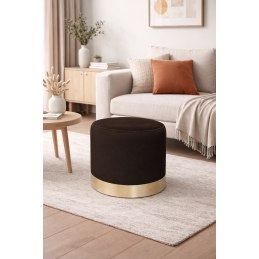 Pufa OLA LOFT BL06 – ławka i podnóżek biały metal