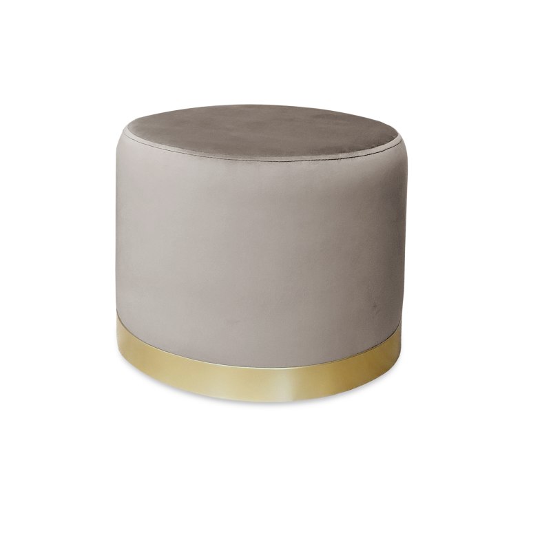 Pufa OLA LOFT BL06 – ławka i podnóżek biały metal