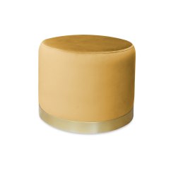 Pufa OLA LOFT BL06 – ławka i podnóżek biały metal