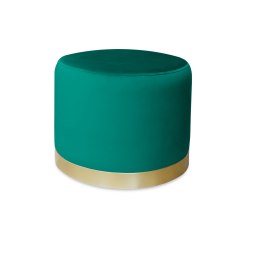 Pufa OLA LOFT BL06 – ławka i podnóżek biały metal