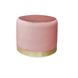 Pufa OLA LOFT BL06 – ławka i podnóżek biały metal