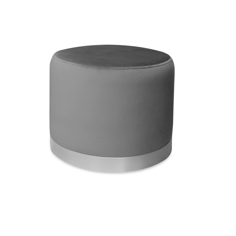 Nowoczesna pufa LUX Velvet. Idealna do salonu i przedpokoju. Styl Loft.