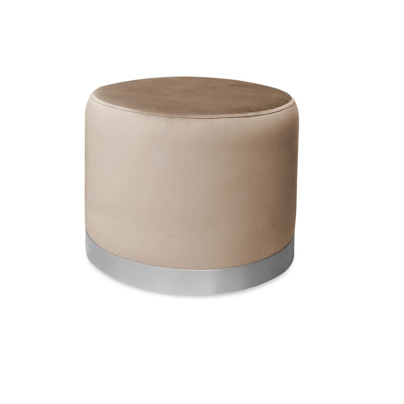 Nowoczesna pufa LUX Velvet. Idealna do salonu i przedpokoju. Styl Loft.