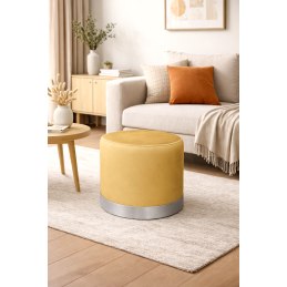 Nowoczesna pufa LUX Velvet. Idealna do salonu i przedpokoju. Styl Loft.