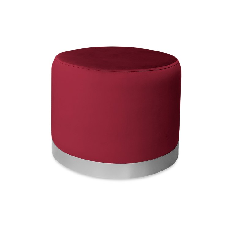 Nowoczesna pufa LUX Velvet. Idealna do salonu i przedpokoju. Styl Loft.