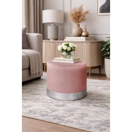 Nowoczesna pufa LUX Velvet. Idealna do salonu i przedpokoju. Styl Loft.