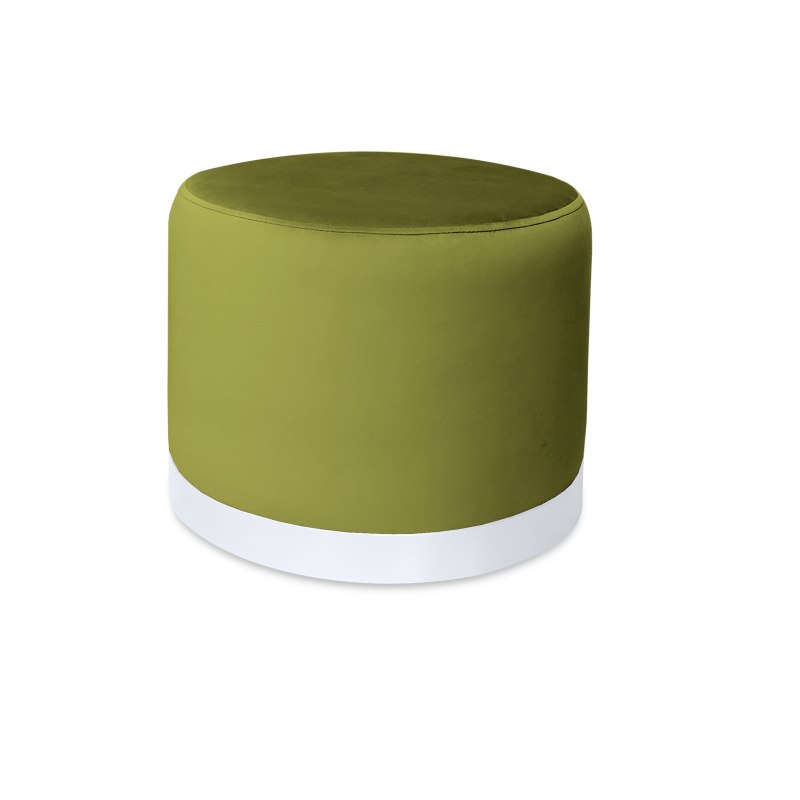 Nowoczesna pufa LUX Velvet. Idealna do salonu i przedpokoju. Styl Loft.