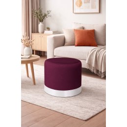 Nowoczesna pufa LUX Velvet. Idealna do salonu i przedpokoju. Styl Loft.