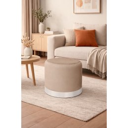 Nowoczesna pufa LUX Velvet. Idealna do salonu i przedpokoju. Styl Loft.