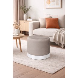 Nowoczesna pufa LUX Velvet. Idealna do salonu i przedpokoju. Styl Loft.