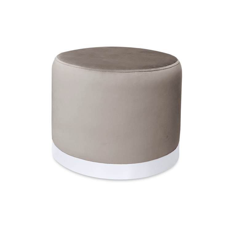 Nowoczesna pufa LUX Velvet. Idealna do salonu i przedpokoju. Styl Loft.