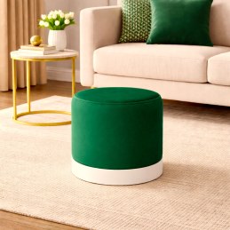 Nowoczesna pufa LUX Velvet. Idealna do salonu i przedpokoju. Styl Loft.