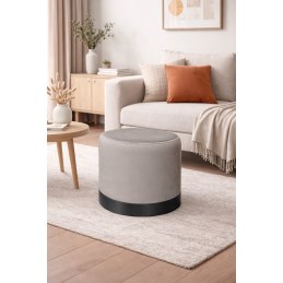 Nowoczesna pufa LUX Velvet. Idealna do salonu i przedpokoju. Styl Loft.