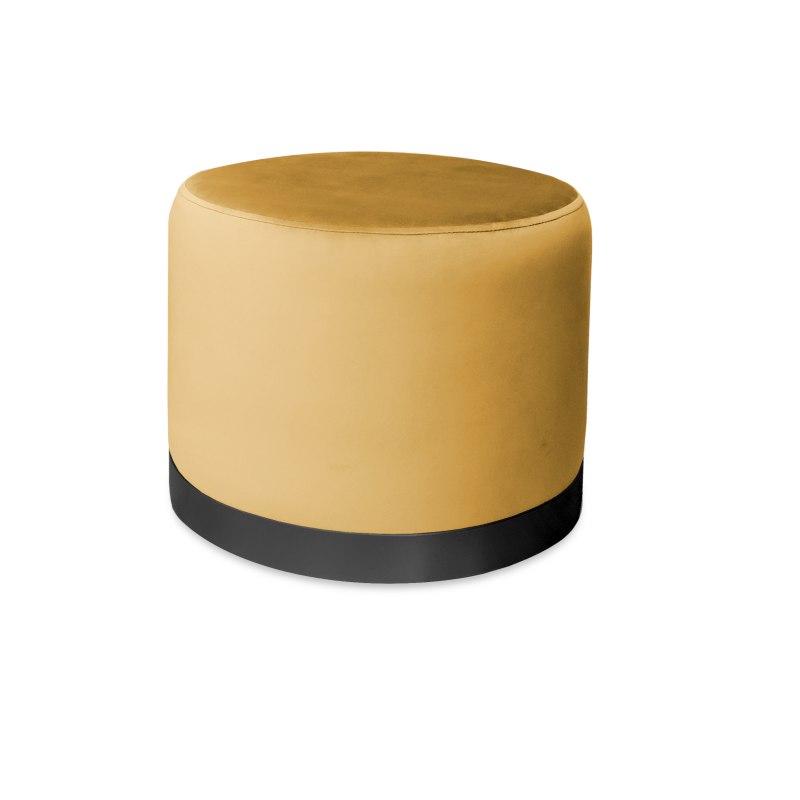 Nowoczesna pufa LUX Velvet. Idealna do salonu i przedpokoju. Styl Loft.