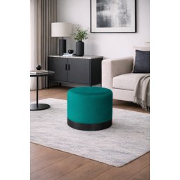 Nowoczesna pufa LUX Velvet. Idealna do salonu i przedpokoju. Styl Loft.