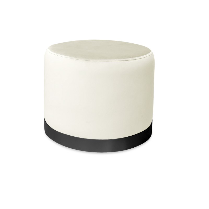 Nowoczesna pufa LUX Velvet. Idealna do salonu i przedpokoju. Styl Loft.