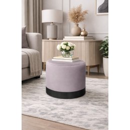 Nowoczesna pufa LUX Velvet. Idealna do salonu i przedpokoju. Styl Loft.