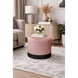 Nowoczesna pufa LUX Velvet. Idealna do salonu i przedpokoju. Styl Loft.