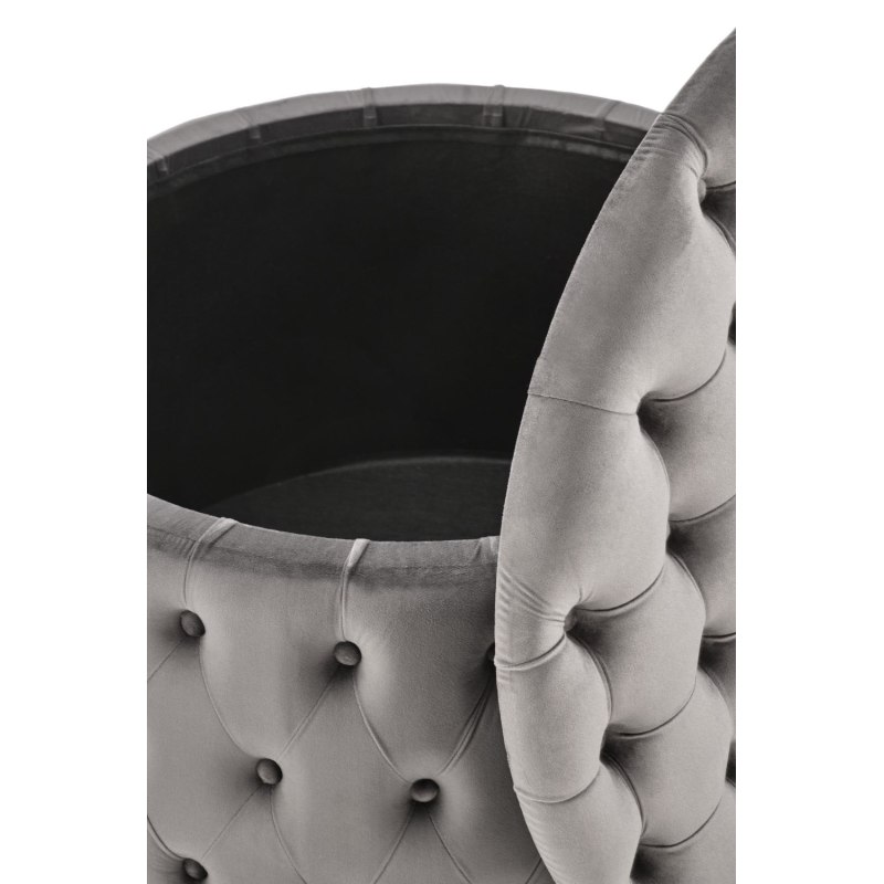 Pufa NUNEZ – elegancka pufa tapicerowana do wnętrz