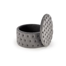 Pufa NUNEZ – elegancka pufa tapicerowana do wnętrz