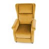 AGUSTIN 2 fotel wypoczynkowy musztardowy