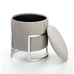 Pufa CRICKET z pojemnikiem fi 40 cm nowoczesna