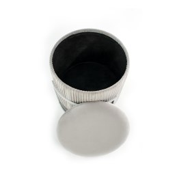 Pufa CRICKET z pojemnikiem fi 40 cm nowoczesna