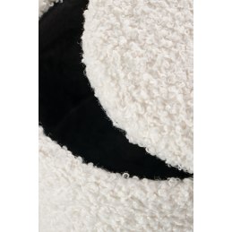 CANCUN zestaw 2 puf z pojemnikiem drewniana podstawa