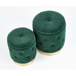 POLLY zestaw 2 puf z pojemnikiem do salonu