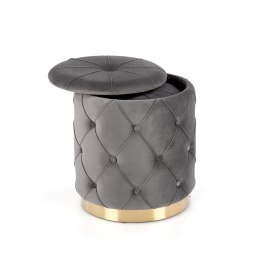 POLLY zestaw 2 puf z pojemnikiem do salonu