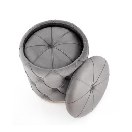 POLLY zestaw 2 puf z pojemnikiem do salonu