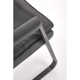 Fotel tapicerowany obrotowy lub na płozach