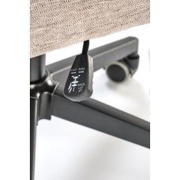 Fotel tapicerowany obrotowy lub na płozach