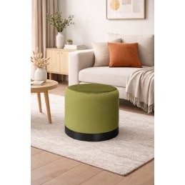 Pufa LUX elegancka podstawa metalowa