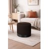 Pufa LUX elegancka podstawa metalowa