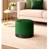 Pufa LUX elegancka podstawa metalowa
