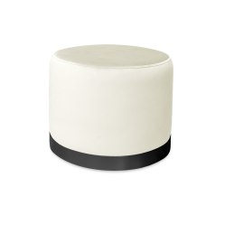 Pufa LUX elegancka podstawa metalowa