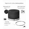 Pufa LUX elegancka podstawa metalowa